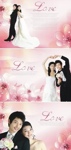 婚纱照 艺术照 情人节图片