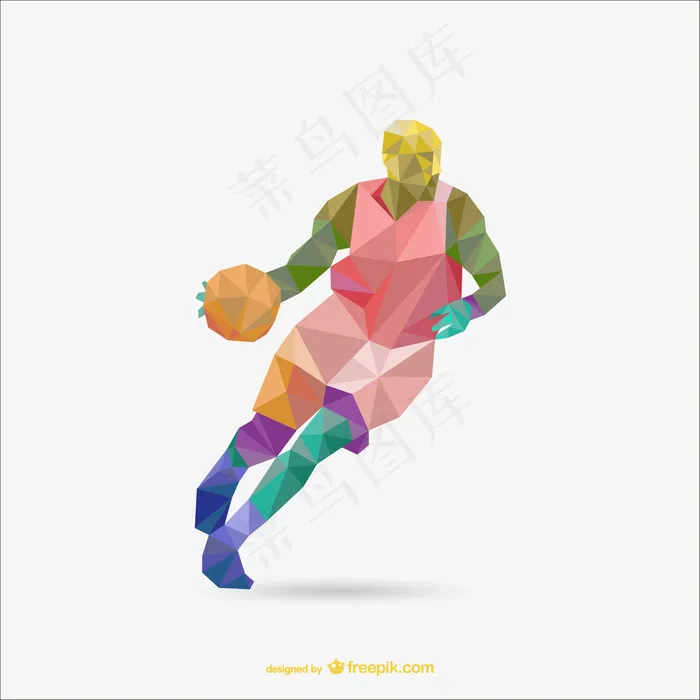 体育项目时尚图标剪影素材ai矢量模版下载