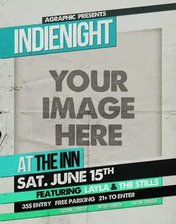 纯英文酷炫创意海报ＰＳＤ