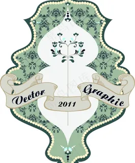 欧式花纹label矢量素材图片 欧式花纹label矢量素材图片