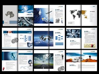 公司企业简约大气画册设计