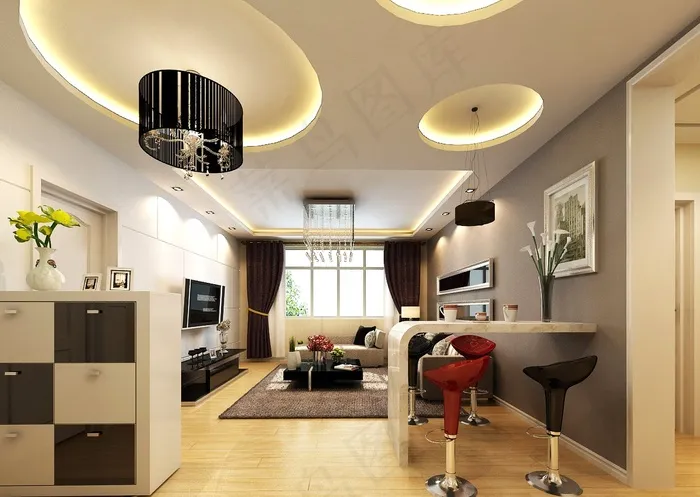 天花吊顶装修设计效果图