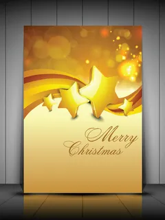 圣诞节吊球与雪花