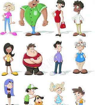 卡通人物图片