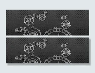 机械齿轮机械画册背景圆圈图片