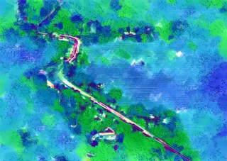 大气抽象装饰画