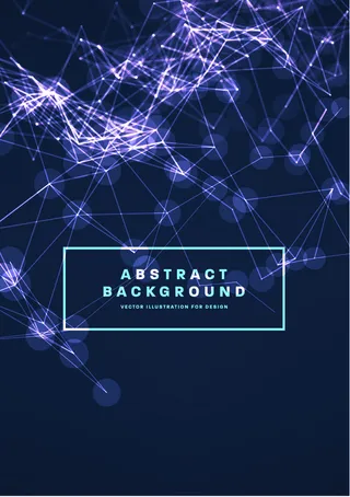 2018科技线条海报背景AI素材