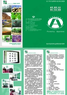 林业局三折页图片