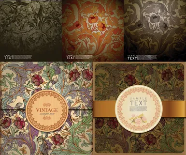 植物纹样古典花纹