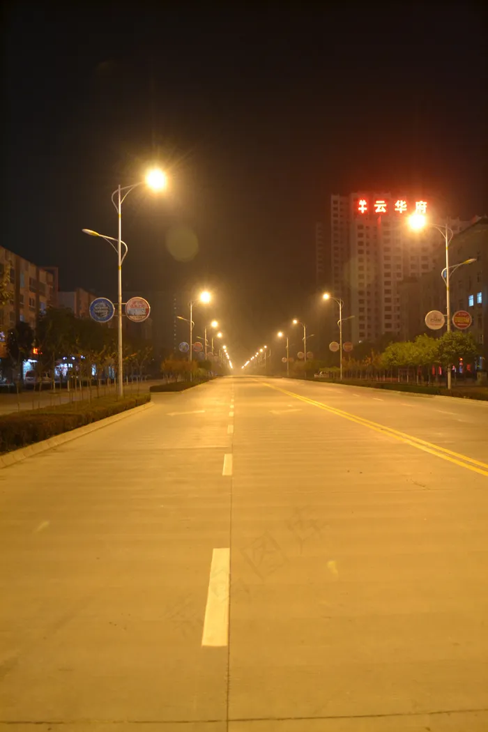 城市夜景图片