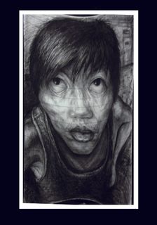 手绘创意 素描人物头像图片