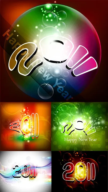 2011字体设计矢量素材eps,ai矢量模版下载