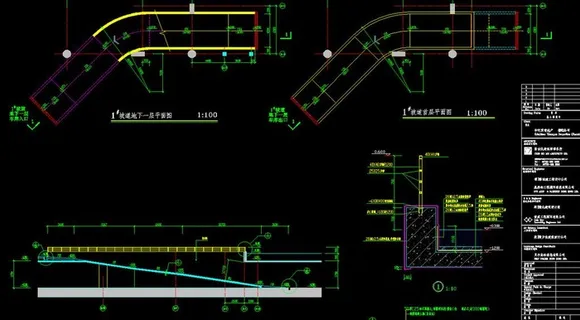 黄埔雅苑 地下层坡道详图图片