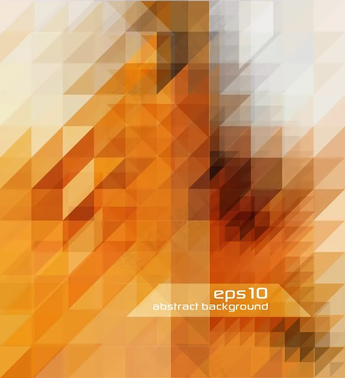 摘要橙色背景eps,ai矢量模版下载