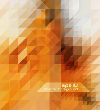 摘要橙色背景