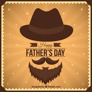 父亲节贺卡在复古设计中的元素