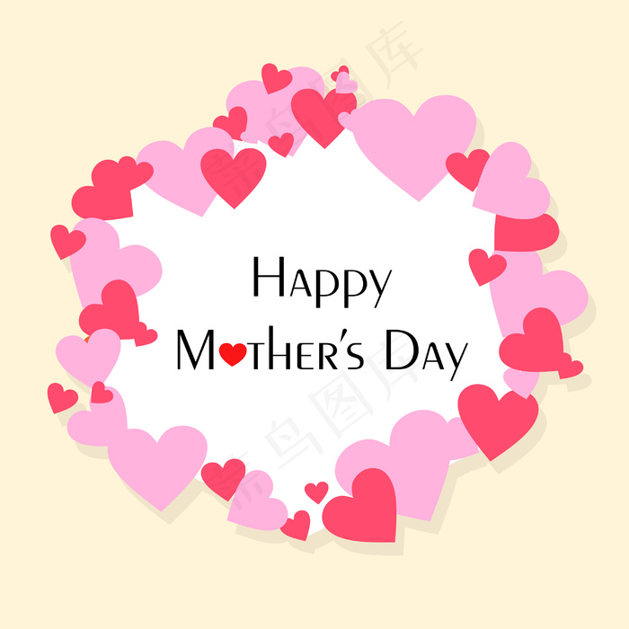 母亲节庆典贺卡设计