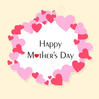 母亲节庆典贺卡设计