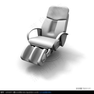 3D精美按摩椅模型
