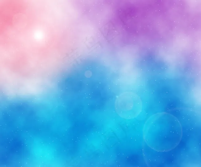 星空背景图psd模版下载