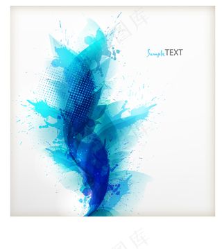 摘要彩色色斑背景01