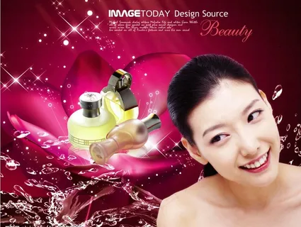 化妆品 美女 海报图片 化妆品 美女 海报图片
