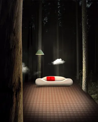 意境森林创意地产PSD广告素