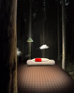 意境森林创意地产PSD广告素 意境森林创意地产PSD广告素