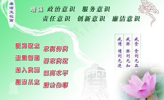 廉洁文化图片