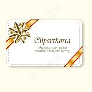 金色卡片矢量素材