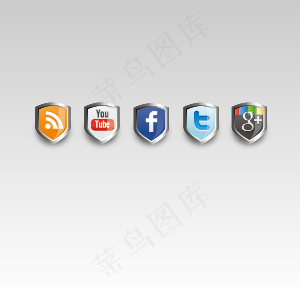 网络分享图标PSD分层素材合集四psd模版下载