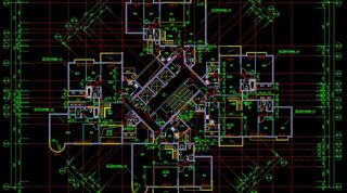黄埔雅苑 3a座住宅楼二十五层平面...