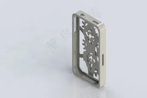 在向后移动的齿轮iPhone案件