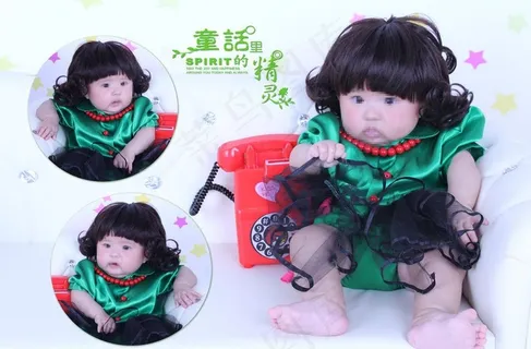 儿童模板摄影图片