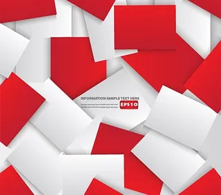 多彩方格背景矢量素材二