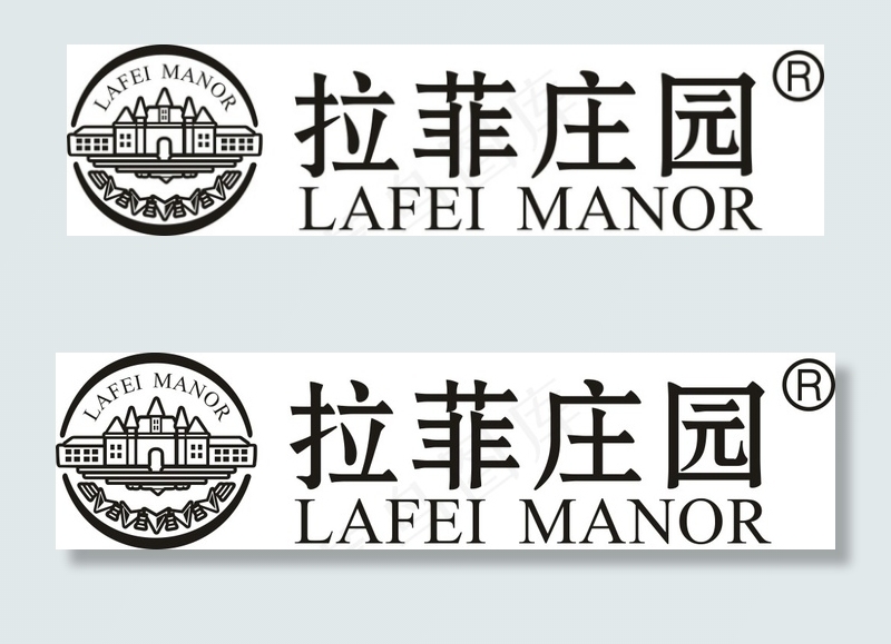 拉菲庄园logocdr矢量模版下载