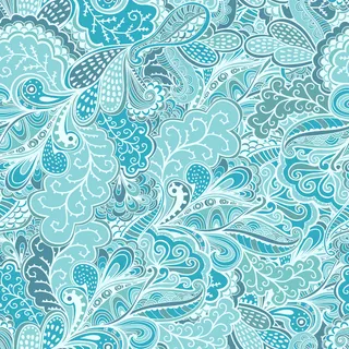 向量的无缝纹理与摘要花没完没了的背...