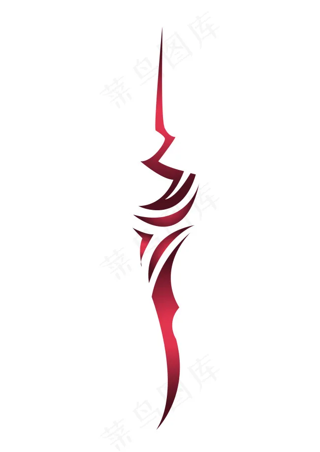 纹身花纹素材下载ai矢量模版下载