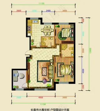 户型图 欧式风格图片