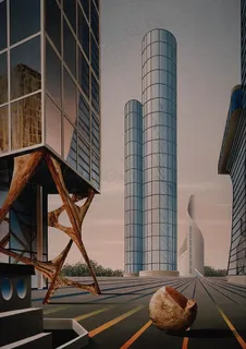 水彩建筑画图片 水彩建筑画图片