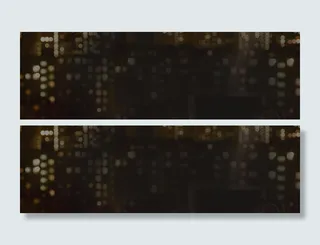 奢华梦幻黑色光晕背景banner　