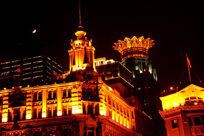 外滩夜景图片