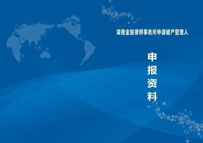申报资料封面cdr矢量模版下载