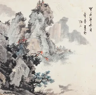 山水国画图片 山水国画图片