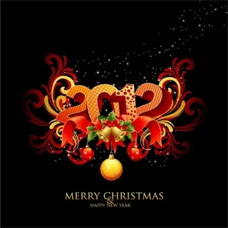 年会素材矢量图