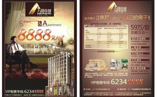 万晟商都宣传单张图片