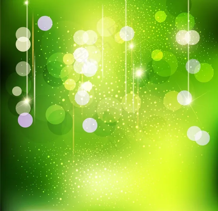 绿色背景图片ai矢量模版下载