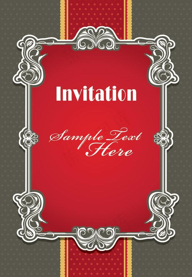 欧式古典花纹边框图片