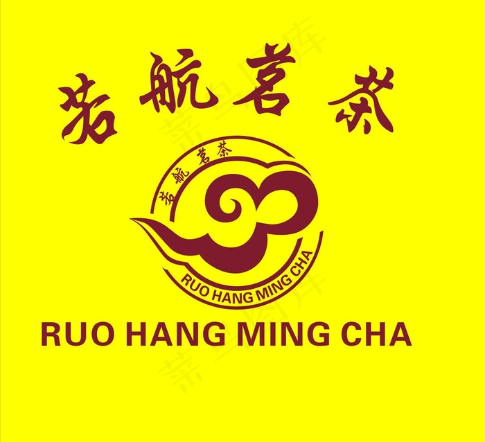 茶叶背景墙图片cdr矢量模版下载