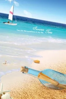漂流瓶图片